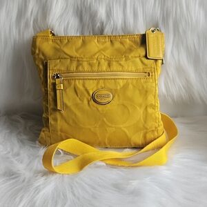 Coach Mustard Yellow Crossbody Bag